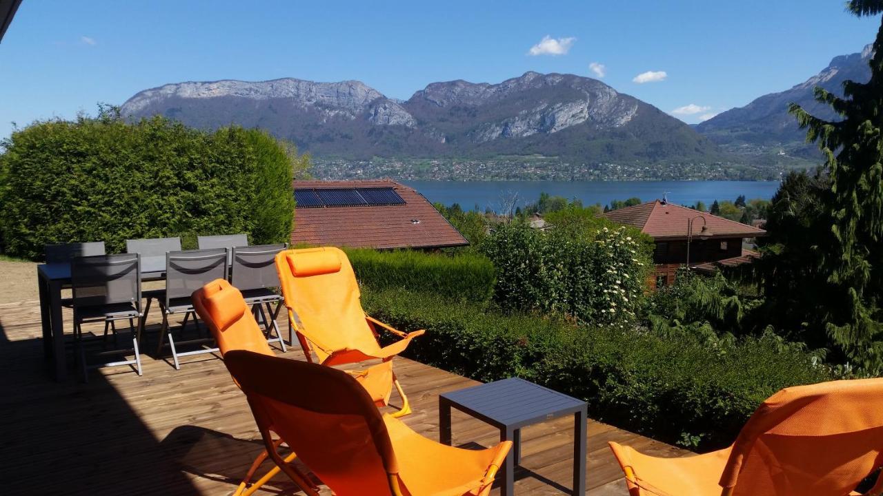 Appartement Semnoz - Vue Lac Sévrier Exterior foto