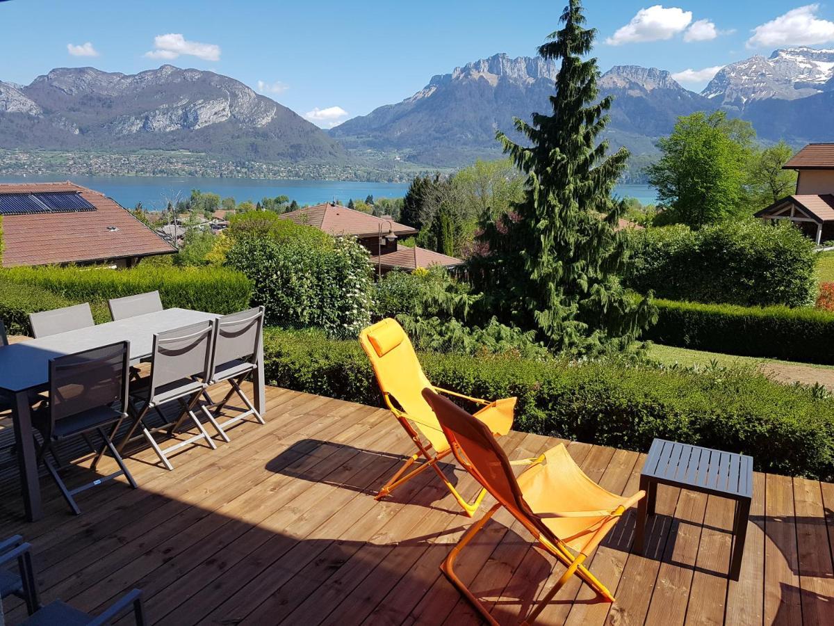 Appartement Semnoz - Vue Lac Sévrier Exterior foto